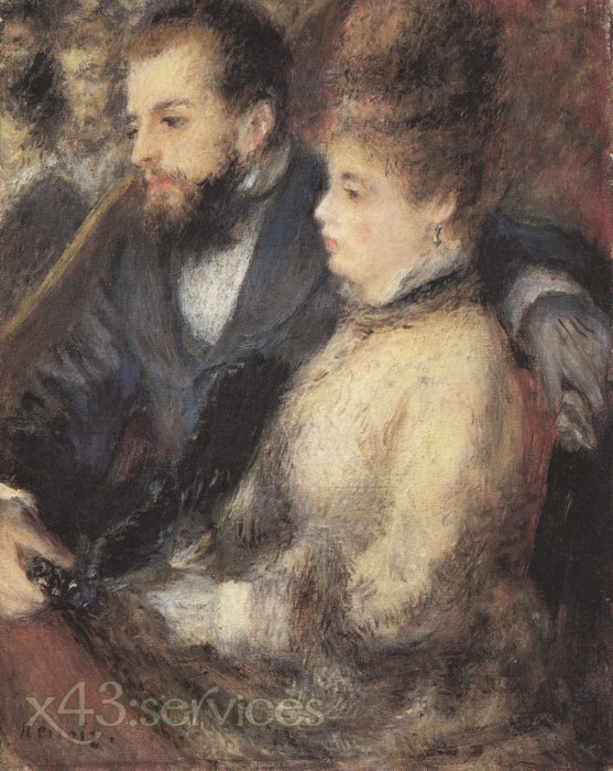 Auguste Renoir - Balkon im Theater
